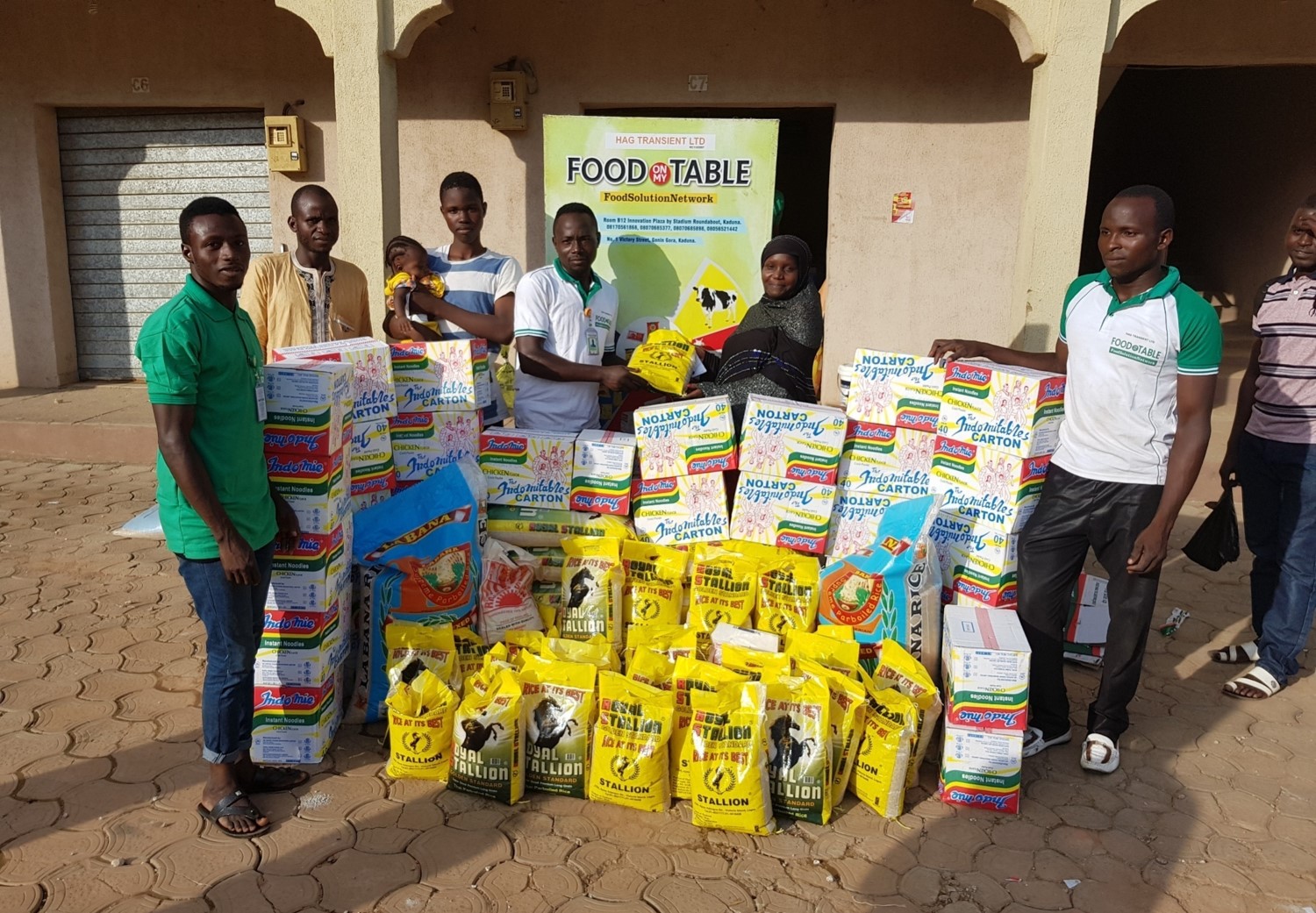 FOMT food distribution event
